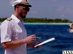 Playa, Bikini, Corrida, Polla, Besar, Tetas naturales, Al aire libre, Montar