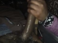 Amateur, Noire, Sucer une bite, Noir ébène, Faciale, Pov