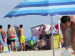 Plage, Hd, De plein air, Public, Adolescente, Voyeur