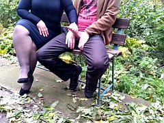 素人, デカパイ, イく瞬間, ヒール, 下着, 淫乱熟女, アウトドア, オッパイの