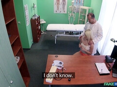 Amateur, Mamada, Médico, Lamidas, Oficina, Coño, Uniforme, Mojado