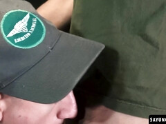 Amateur, Sucer une bite, Papa, Gorge profonde, En levrette, Homosexuelle, Groupe, Orgie