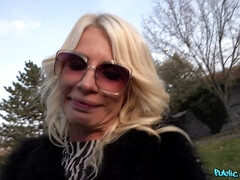 Grosser schwanz, Schwarz, Hardcore, Reif, Milf, Geld, Natürlich, Öffentlich