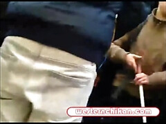 お尻, ブロンド, バス, 浮気する, トレイン