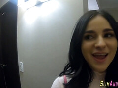 Blasen, Braunhaarige, Spermaladung, Aufs gesicht abspritzen, Hardcore, Hd, Jungendliche (18+), Titten