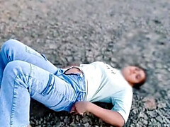 アジア人, デカチン, カップル, チン, オマンコ, ティーン, 締まりの良い, オッパイの