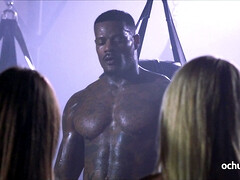 Anal, Grosse bite, Noire, En levrette, Le plan cul à quatre, Groupe, Hd, Interracial