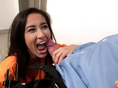 Brunette brune, Hongroise, Léchez, Masturbation, Chatte, Plan cul à trois, Uniforme, Mouillée