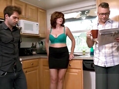 Schönheit, Grosse titten, Blasen, Braunhaarige, Vollbusig, Hd, Reif, Orgasmus