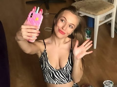 Cul, Brunette brune, Doigter, Béant, Branlette thaïlandaise, Solo, Dénudage, Nénés