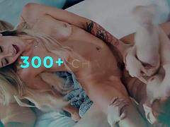 Язык в попке, Красотки, Большие сиськи, Секс без цензуры, Лесбиянка, Массаж, Масло, Сиськи