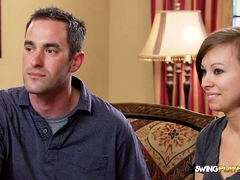 Swinger couple discusses their fantasies