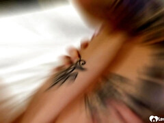 18, デカ尻, フェラチオ, 大学生, イく瞬間, ハードコア, キス, ティーン