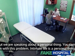 Amateur, Blonde, Queue, Exam, Infirmière, Bureau, Réalité, Voyeur