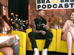 The brazzers podcast episode 14 ( shaven ) - Abigaiil Morris x toochi kash x greek savage