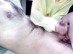 Stel, Sperma shot, Handbeurt, Hd, Masseren, Orgasme, Slipje, Nat