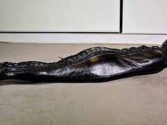 緊縛, ボンデージ, レザー, オーガズム