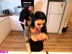 Deaf MILF Cheated by Best Friend and Big Cock - Cum Swallow Creampie