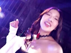 アジア人, Hd, 裸, オーガズム, パーティ, 公共, ラフ, おもらし