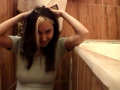 18 jahre, Grosse titten, Frau, Hd, Masturbation, Natürlichen titten, Solo, Entkleiden