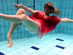 茶髪の, 女, プール, ロシア人, 剃毛, ティーン, 締まりの良い, オッパイの