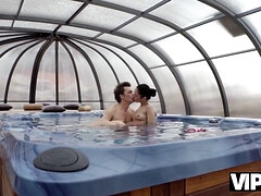 Bikini, Mamada, Papá, Sexo duro, Hd, Piscina, Adolescente