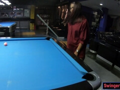 Arsch, Grosser arsch, Grosser schwanz, Paar, Interrassisch, Massage, Pool, Pov