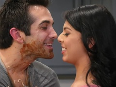 Минет, Еда, На кухне, Натуральные сиськи, Крошечные, Киски, Порка, Сиськи