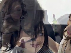 グループ, レズビアン, パーティ, 三人, おもちゃ