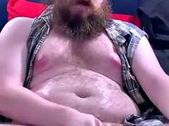 Enthousiasteling, Grote lul, Homo, Ondergoed, Masturbatie, Alleen, Webcamera