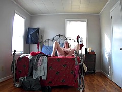 Schönheit, Grosse titten, Bekleidet, Oma, Hardcore, Masturbation, Solo, Titten