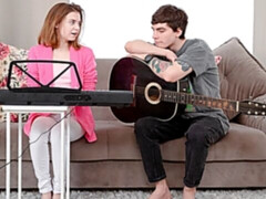 デカチン, フェラチオ, バック, 自然山雀, ショートヘア, ガリガリ, ティーン, オッパイの