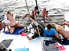 Leie, Blasen, Gruppe, Hardcore, Hd, Nackt, Orgie, Party