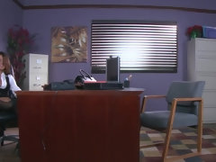 アジア人, デカパイ, フェラチオ, 茶髪の, 足, ラティーナ, オフィス, おもちゃ