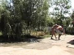 素人, デカ尻, デカチン, チン, 顔射, ドイツ人, アウトドア, レトロ