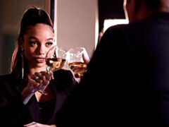 Zwart, Pijpbeurt, Hondjeshouding, Zwart, Zoenen, Likken, Ondergoed, Tieten likken