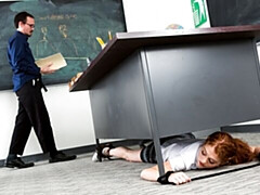 デカチン, フェラチオ, 自然山雀, 小柄, 赤毛, 女子高生, ガリガリ, ティーン