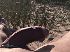 Amateur, Grosse bite, Attrapée, Tir de sperme, Homosexuelle, Masturbation, De plein air, Public