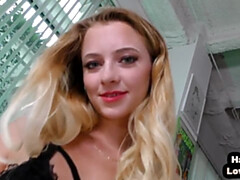 Blond, Erotisch, Handbeurt, Hd, Aftrekken, Ondergoed, Slipje, Gezichtspunt