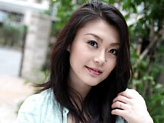 Alluring Asian doll Kyoko Nakajima gives a sweet deepthroat