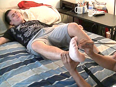 Любители, Бондаж, Ноги, Домашнее видео