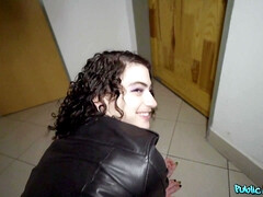 Любители, Минет, Ботинки, Кожа, Натуральные сиськи, На природе, Пирсинг, Сиськи