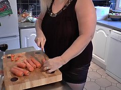 Sucer une bite, Britannique, Brunette brune, Embrassement, Chatte, Réalité, Rasée, Nénés