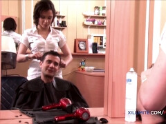 Минет, Секс без цензуры, Милф, Мамочка, Натуральные сиськи, Колготки, Сосущие, Втроем