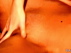 Cul, Nana, Blonde, Léchez, Massage, Piercing, Chatte, Nénés