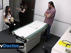 69, 指いじり, フォアサム, グループ, 看護婦, オマンコ, ティーン, オッパイの