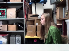 That tight shoplyfter pussy is banged out by the LP Officer