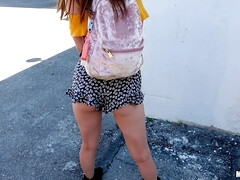 アメリカ人, 美女, フェラチオ, お金, アウトドア, ハメ撮り, タトゥー, オッパイの