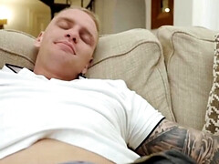 美女, 茶髪の, 捕まる, 浮気者, エロ熟女, ロシア人, 義母, 三人