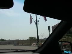 Amateur, Voiture, Tir de sperme, Queue, En levrette, Branlette thaïlandaise, Hôtel, Public